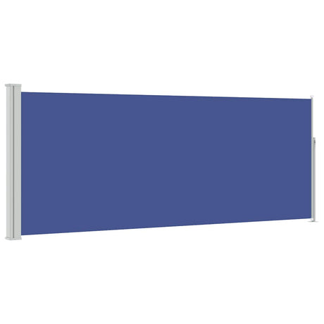Pare-brise Vidaxl extensible 120x300 cm bleu