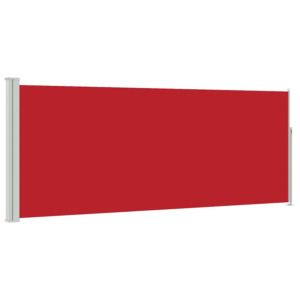 Vidaxx pare-vent extensible 120x300 cm rouge