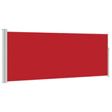 Vidaxx pare-vent extensible 120x300 cm rouge