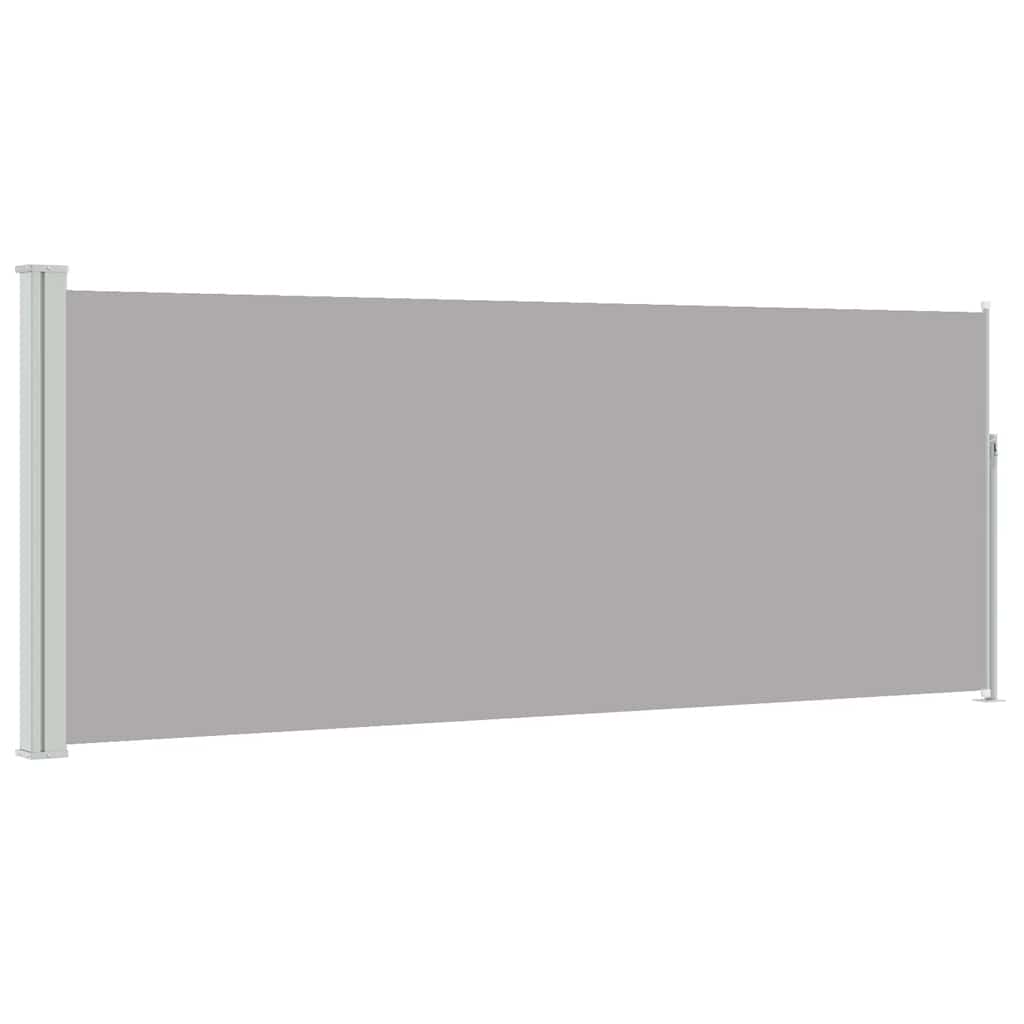 Vidaxx pare-vent extensible 120x300 cm gris