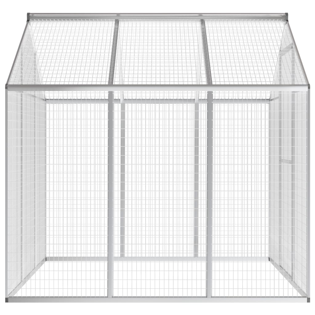 Vidaxl Aviary 183x178x194 cm aluminium