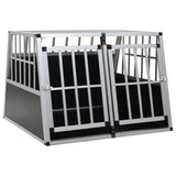 Vidaxl Dog Bank avec porte double 94x88x69 cm