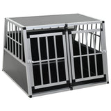 Vidaxl Dog Bank avec porte double 94x88x69 cm