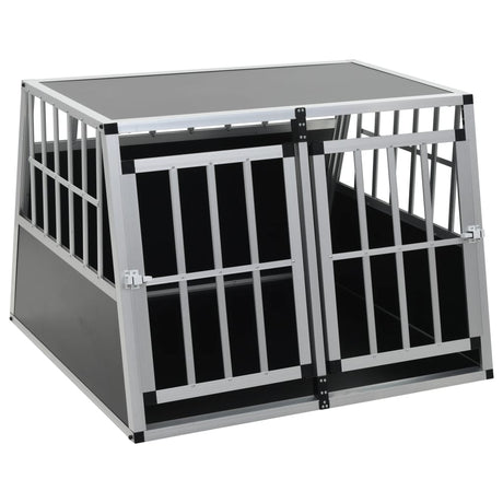 Vidaxl Dog Bank avec porte double 94x88x69 cm