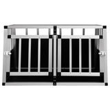 Vidaxl Dog Bank avec double porte 89x69x50 cm