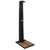 Vidaxl Douche extérieure Poly Rattan HKC
