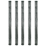 Vidaxl Garden Gates Gaas 5 PCS 1x1,2 m HDPE vert
