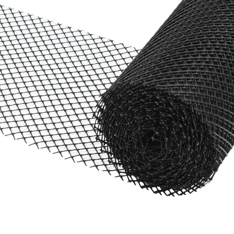 VidaXL grillage de gouttière 4 pièces avec pinces 1,08 ㎡ HDPE