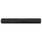 Écran de tennis Vidaxl 1x25 m HDPE noir