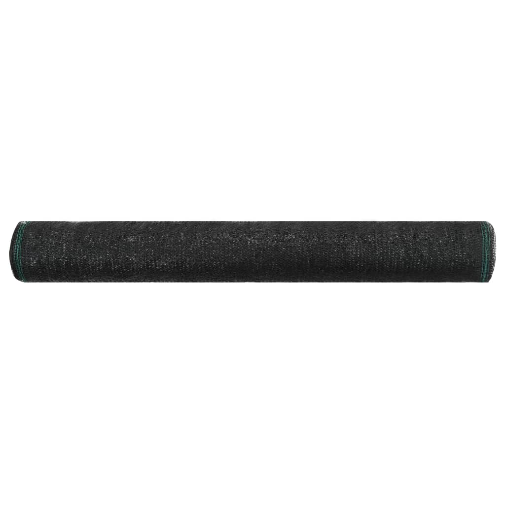 Vidaxl Tennis Ecran 1x100 m HDPE Black