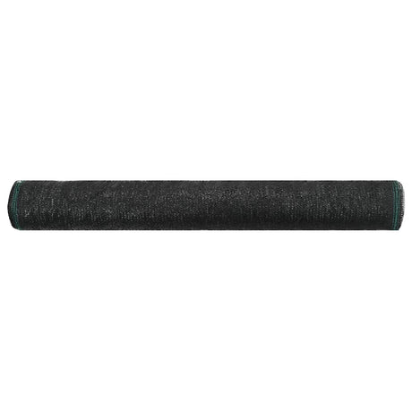 Écran de tennis Vidaxl 1,4x25 m HDPE noir