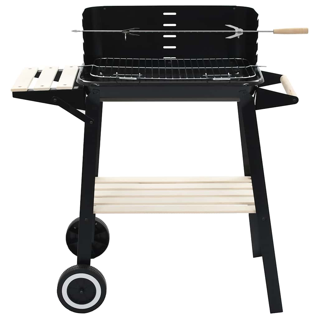 Vidaxl Charcoal Barbecue in piedi con le ruote