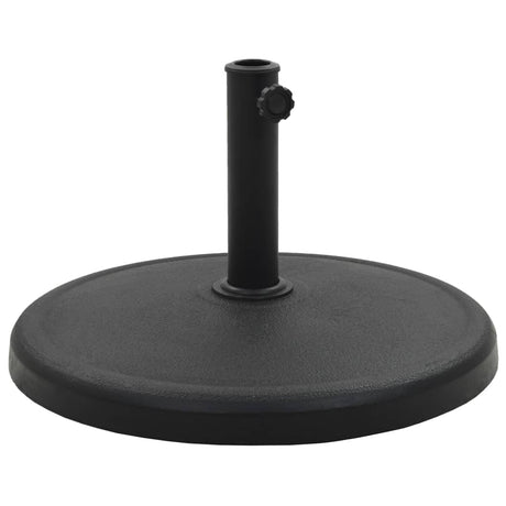 Vidaxl Parasol Foot à environ 19 kg de polyresin noir