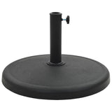 Vidaxl Parasol Foot à environ 19 kg de polyresin noir