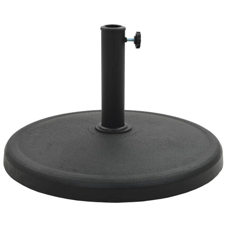 Vidaxl Parasol Foot à environ 19 kg de polyresin noir