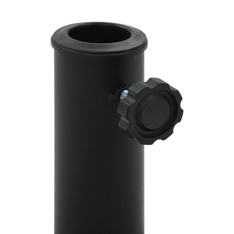 Vidaxl Parasol Foot à environ 19 kg de polyresin noir