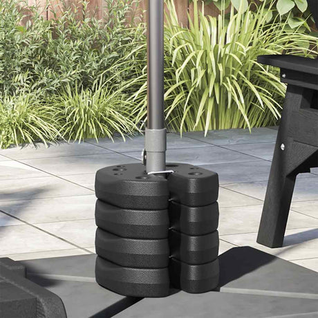 Partie vidaxl ALSOS 4 ST 220X50 mm de béton noir