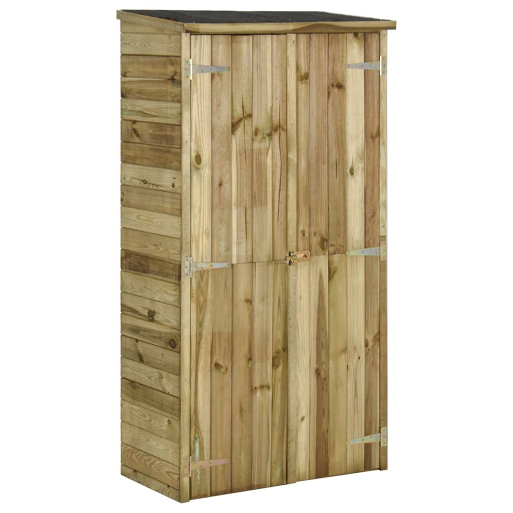 Vidaxl Garden Shed 85x48x177 cm Pine tre