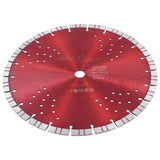 Blade de scie à diamant Vidaxl avec turbo et trous 300 mm en acier