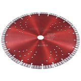 Blade de scie à diamant Vidaxl avec turbo et trous 300 mm en acier