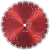 Vidaxl Diamond Saw Blade med turbo og huller 350 mm stål