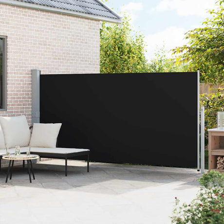 Pare-brise Vidaxl extensible 160x500 cm bleu