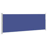 Pare-brise Vidaxl extensible 160x500 cm bleu