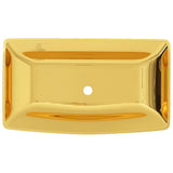 Vidaxl Washbasin 71x38x13,5 cm Céramique or de couleur