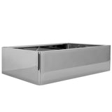 Vidaxl WashBasin 41x30x12 cm keramične srebrne barve