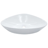 Vidaxl Washbasin 58.5x39x14 cm Céramique blanc