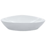 Vidaxl Washbasin 58.5x39x14 cm Céramique blanc