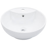 Vidaxl Washingin avec atterrissage 46,5x18 cm blanc céramique