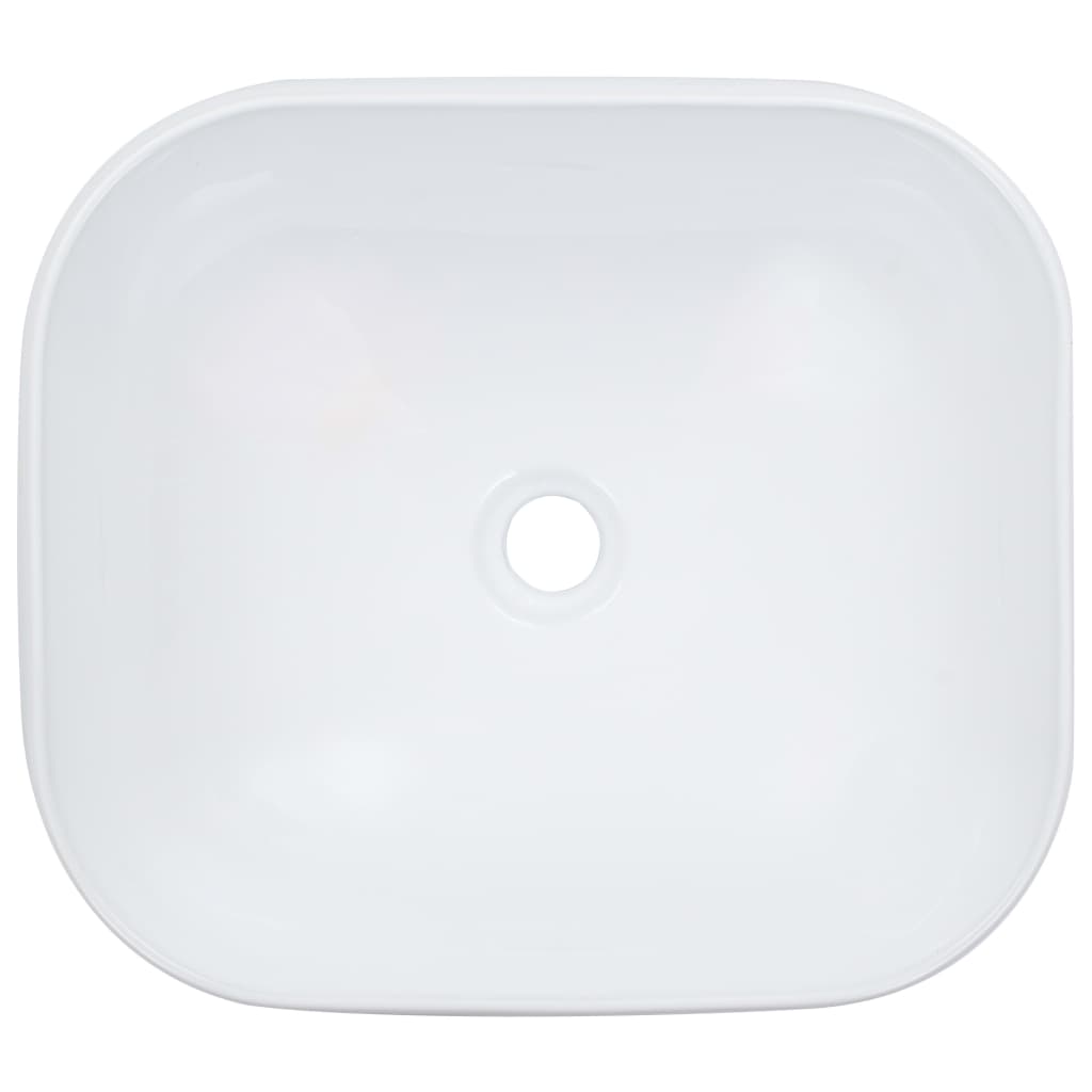 Vidaxl Washbasin 44.5x39.5x14.5 cm Céramique blanc