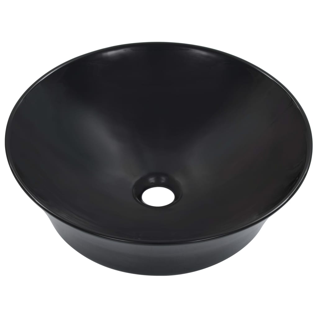 Vidaxx lavabo 41x12,5 cm céramique noir