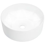 Vidaxl Washbasin 36x14 cm Céramique blanc