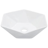 Vidaxl Washbasin 41x36.5x12 cm Céramique blanc