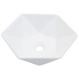 Vidaxl Washbasin 41x36.5x12 cm Céramique blanc