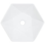 Vidaxl Washbasin 41x36.5x12 cm Céramique blanc