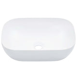 Vidaxl Washbasin 45.5x32x13 cm Céramique blanc