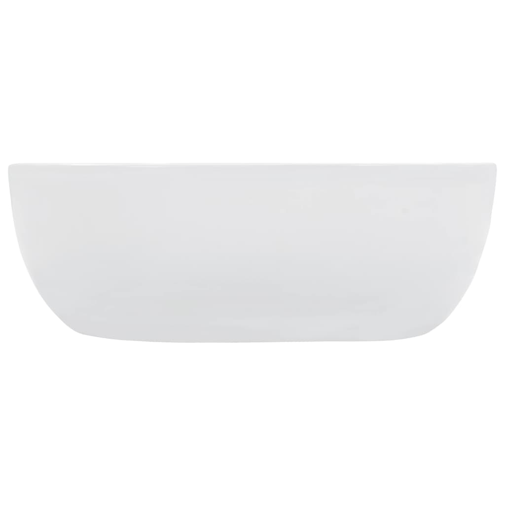 Vidaxl Washbasin 42.5x42.5x14.5 cm ceramiczna biała