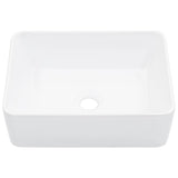 Vidaxl Washbasin 40x30x13 cm keramisk hvit