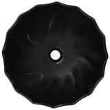 Vidaxl Washbasin 46x17 cm Black en céramique