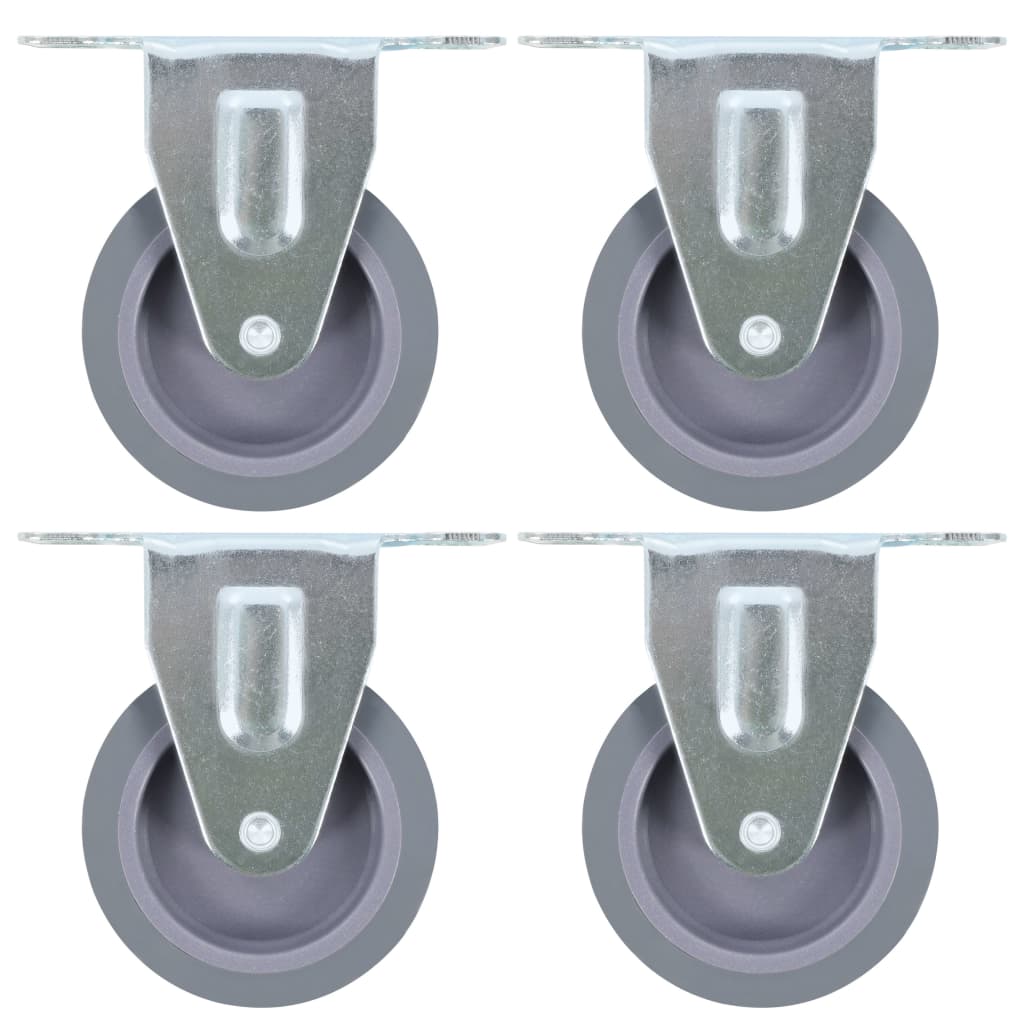 Vidaxx roues fixes 4 pcs 75 mm