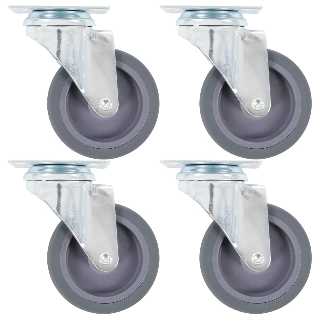 Vidaxx roulettes pivotantes 4 pièces 75 mm