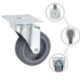 Vidaxx roulettes pivotantes 4 pièces 75 mm