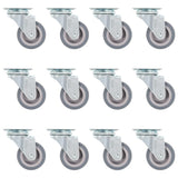 Vidaxx roulettes pivotantes 12 pièces 50 mm