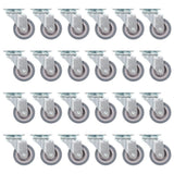 Vidaxx roulettes pivotantes 24 pièces 50 mm