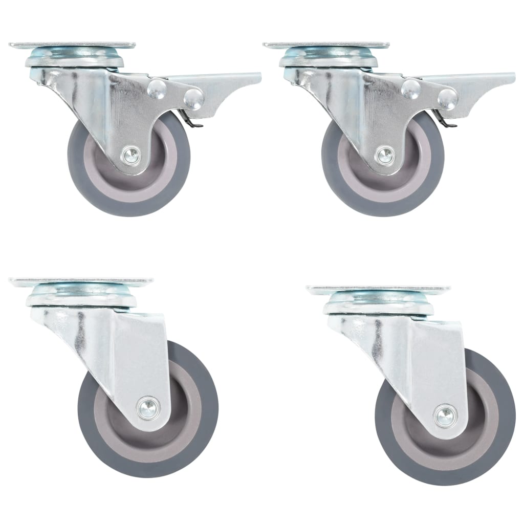 Vidaxx roulettes pivotantes 4 pièces 50 mm