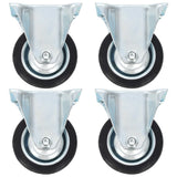 Vidaxx roues fixes 4 pcs 75 mm