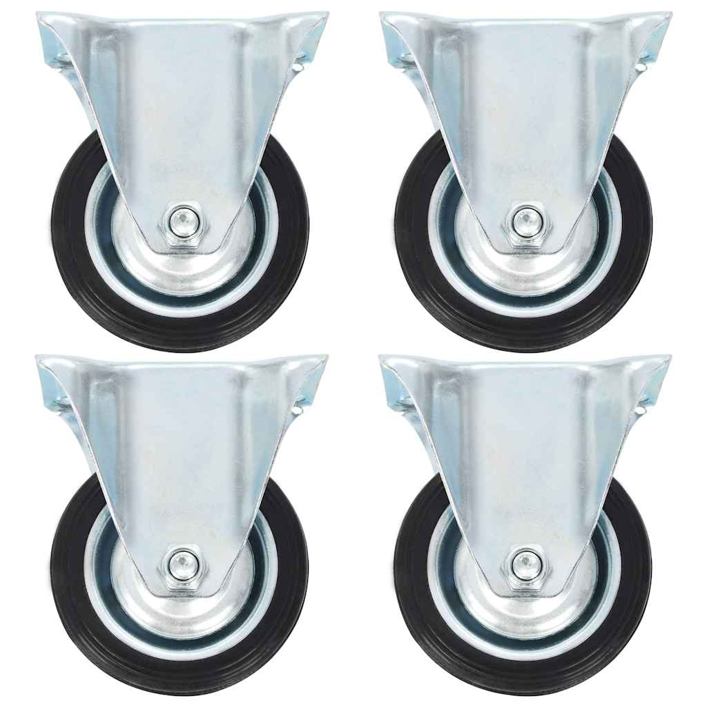 Vidaxx roues fixes 4 pcs 75 mm